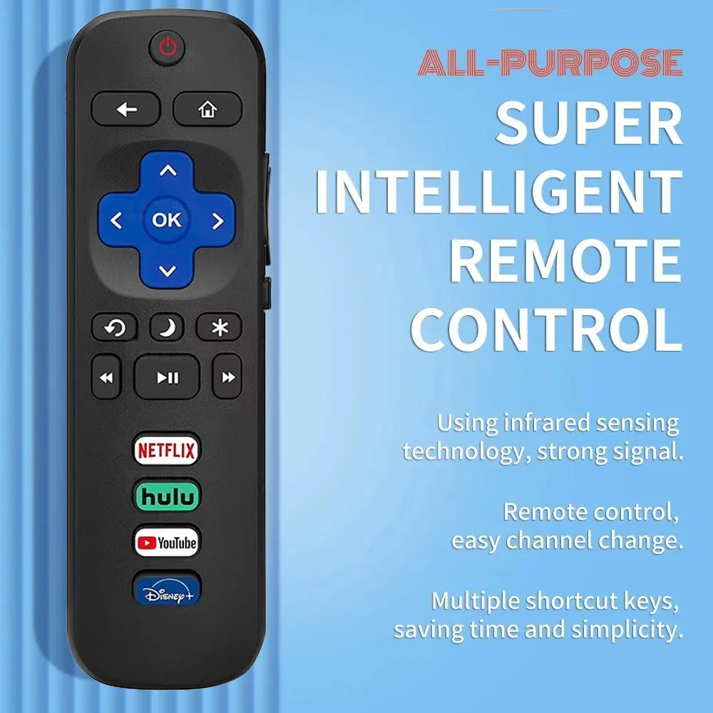 Universal Replacement Remote Control with YouTube Function