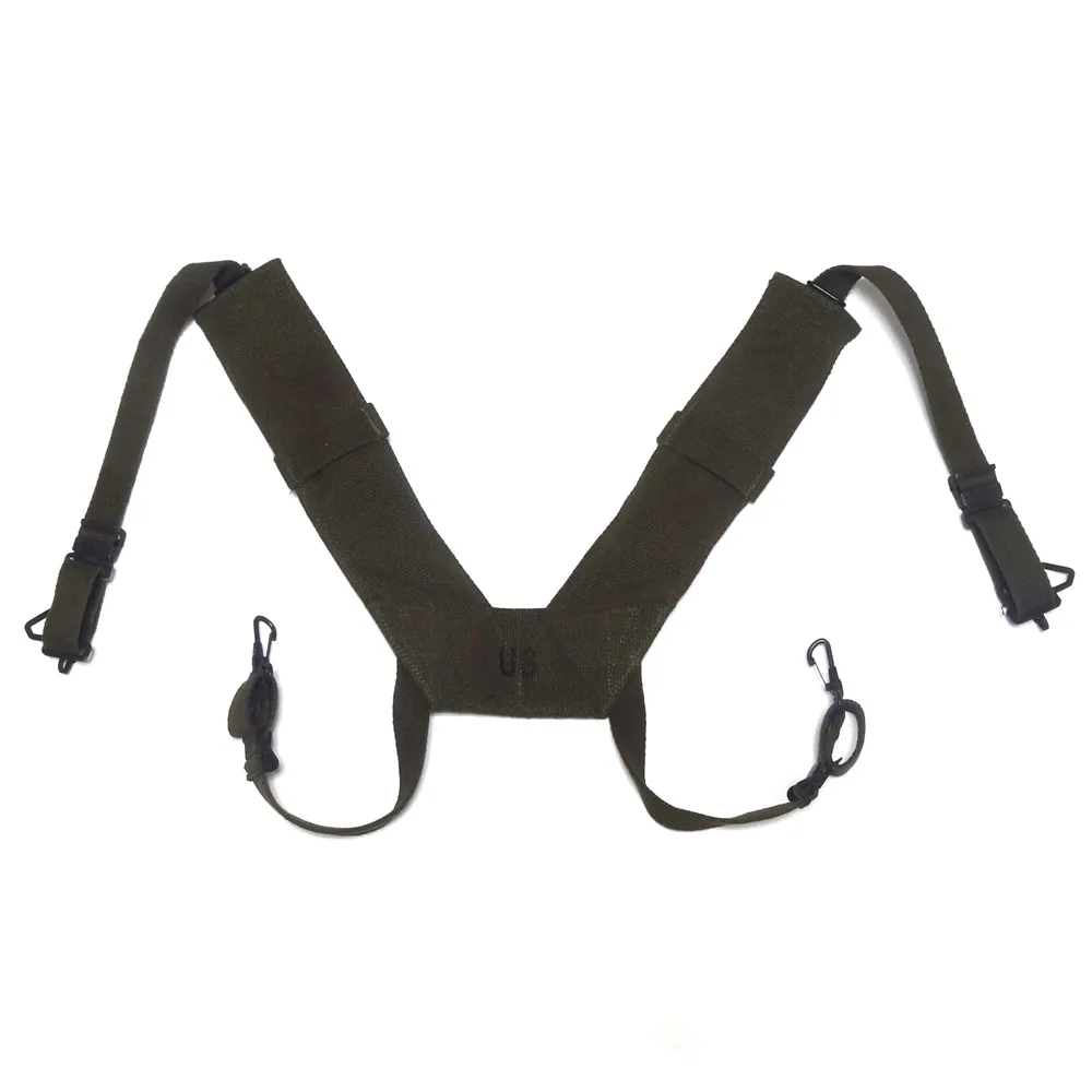 VIETNAM WAR US ARMY M1956 COMBAT FIELD EQUIPMENT SUSPENDERS