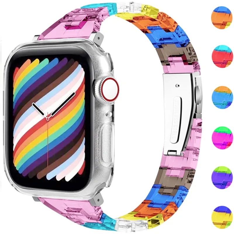 Apple Watch Bracelet Series 7 41mm Woman  Apple Watch Band Series 6 44mm -  Smart - Aliexpress