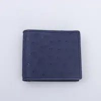 2024 New Fashion Ostrich Leather Men's Wallet Genuine Leather Short Wallet Business And Leisure Small Card Holder Wallet 45 1