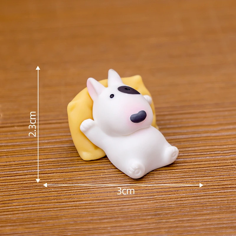 Charming Bullhead Terrier Miniature Figurines