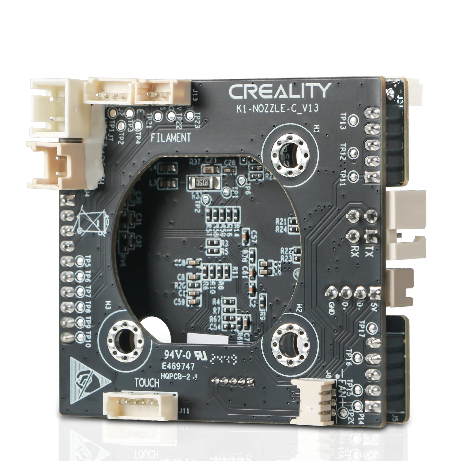 Creality Original PCBA_G_K1/KIC/K1 MAX_T9_GD32F303CBT6 NOZZLE-C-V13 어댑터 보드 3D 프린터 액세서리 교체