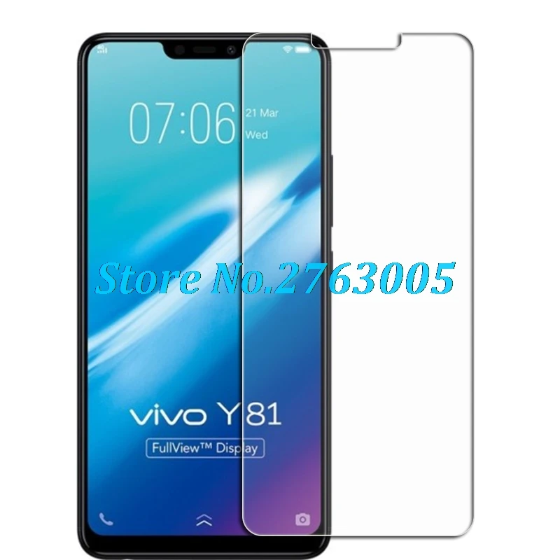 Tempered Glass For vivo Vivo Y81 Y83 1808, 1803, V1732A