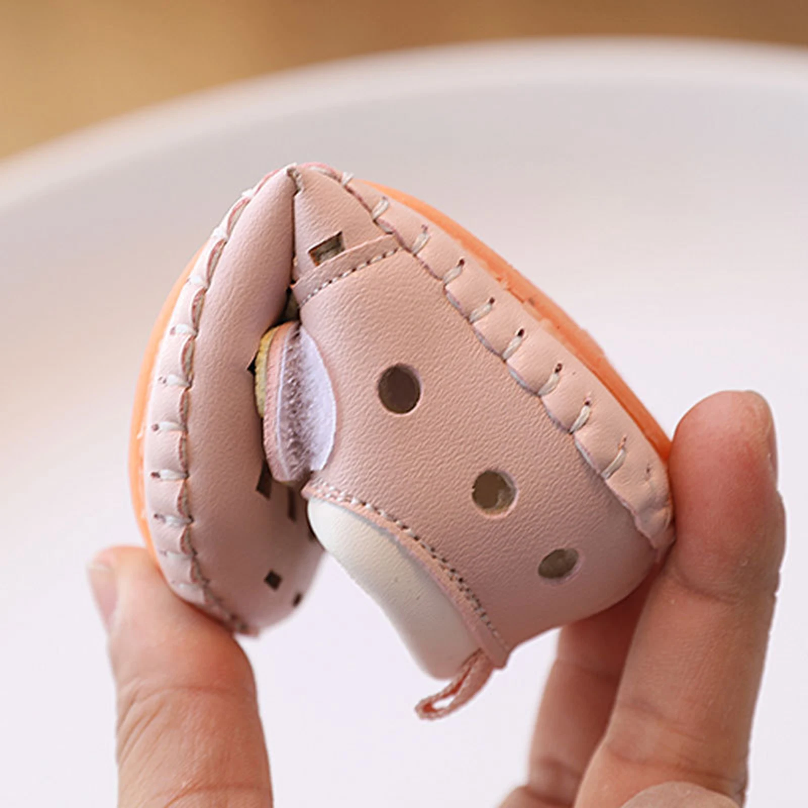 Infant baby girl sandals flower closed toe soft sole sandals cute breathable hollow out walking shoes for daily travel