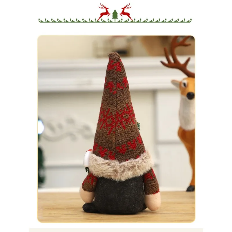 Christmas Gnomes Faceless Doll Decoration Tabletop Decoration Merry Christmas Elf Decoration Home Indoor Christmas Decorations