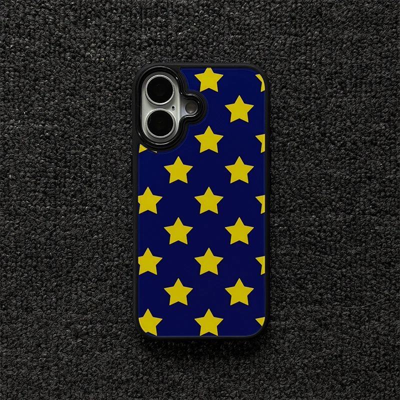 Deep Blue Starry Night Shockproof Silicone Phone Case