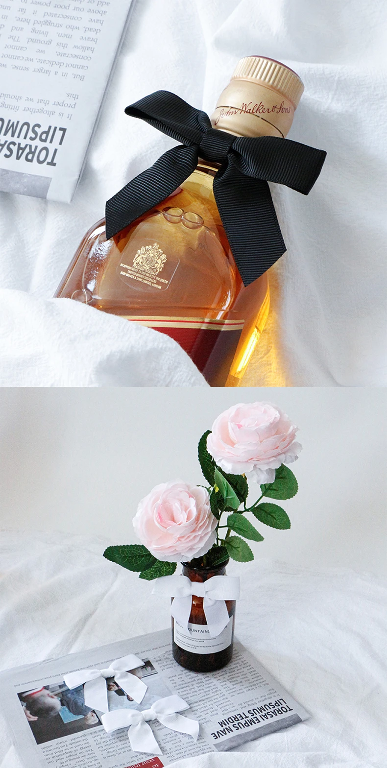 Description Picture 3 of item30pcs Ribbon Bow For Christmas Tree Christmas Wreath Gift Wine bottle Baking Decoration Presents Packaing Gift Basket Decor