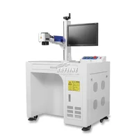 Mini Color Fiber Laser Marking Machine Portable Fiber Laser Metal Desktop 20w 30w 50w 100w Low Power 2
