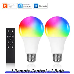 Smart Bluetooth LED Light Bulbs with App Control and Remote Group Functionality (220V 15W BT bulb)