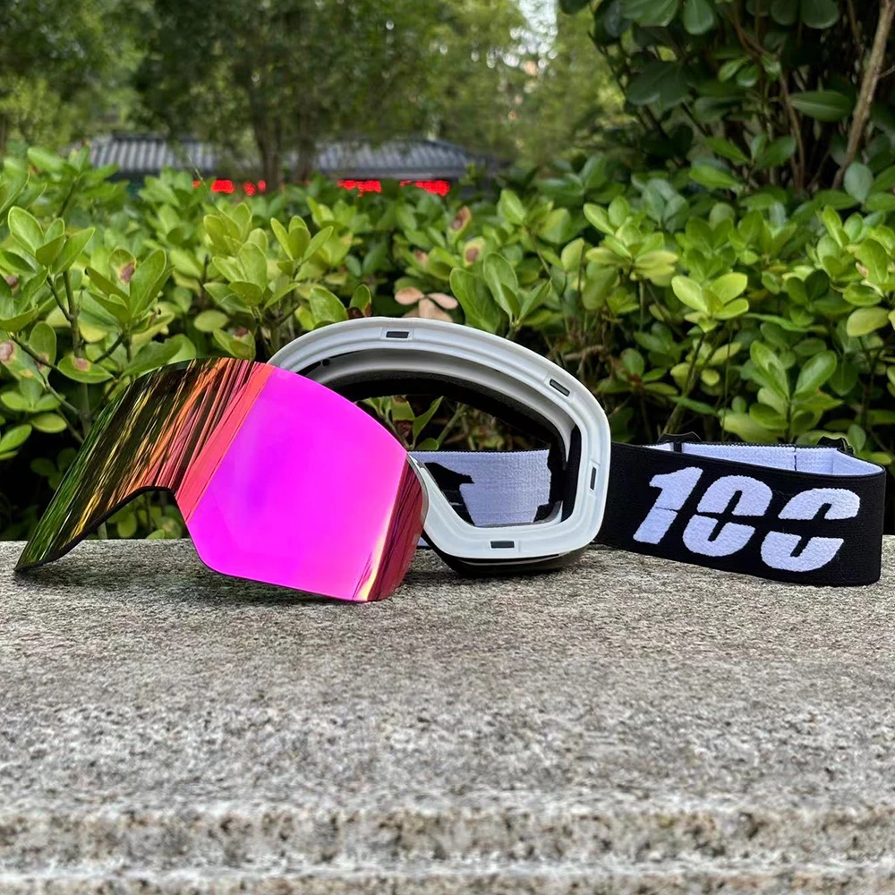 New Magnetic Ski Goggles Quick-Change Anti-fog UV400 Snowboard Goggles Professional Double Layer Lens Ski Eyewear For Men Women 6