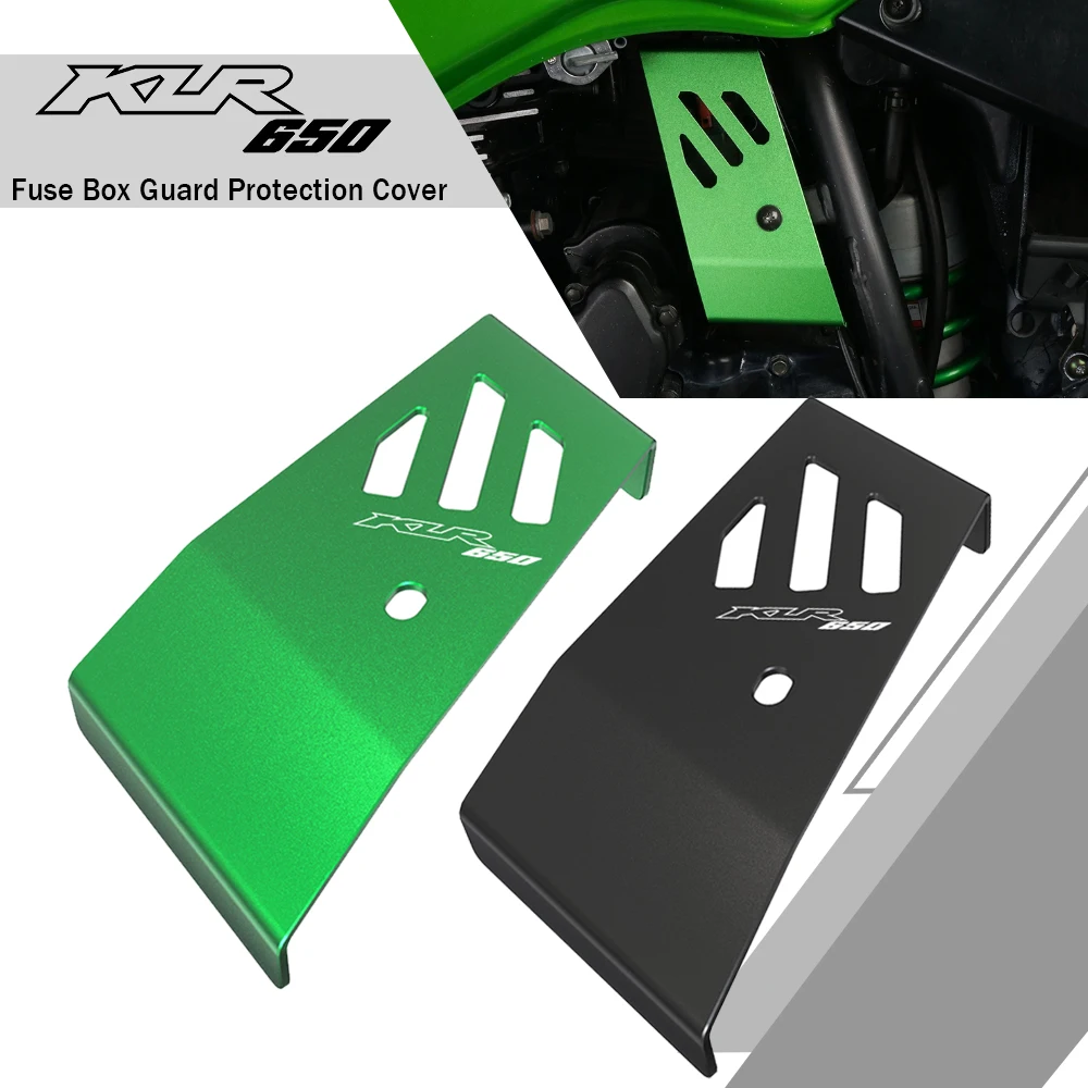 

Motorcycle Fuse Box Guard For Kawasaki KLR650 2008-2018 2015 2016 2017 KLR 650 Accessories Fuse Box Protection Cover KLR650-E