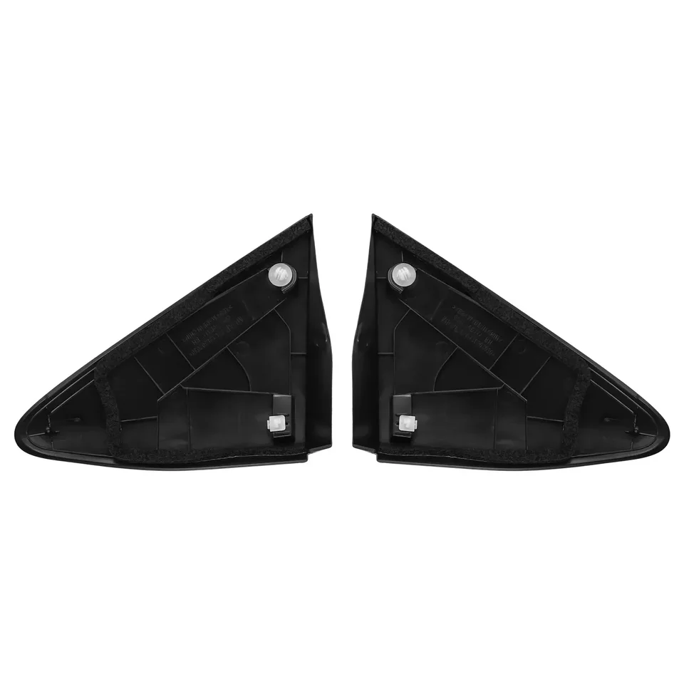 Rivestimento di copertura triangolare per specchietto retrovisore anteriore in plastica di ricambio aftermarket per Toyota Yaris 2012 2014 (2 pezzi)  34