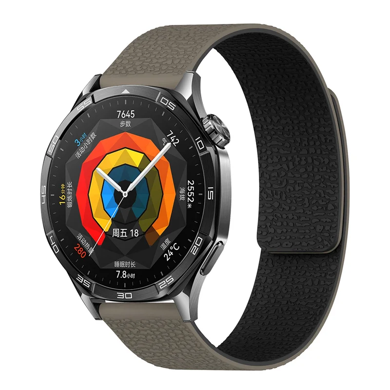 Magnetic Silicone Bracelet Watch Strap - Available in Multiple Sizes