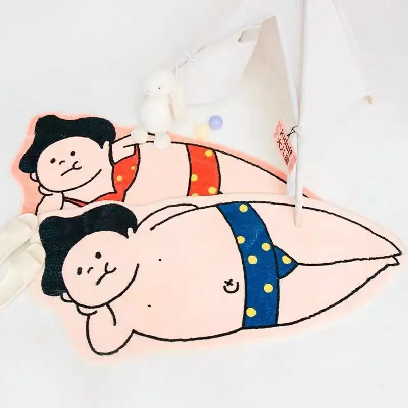 Bubble Kiss Lovely Bathroom Carpetwool Tappetino Per Assorbimento D'Acqua Tappeto Home Bedroom Decor Tappetino D'Ingresso Per Porta Addensato S