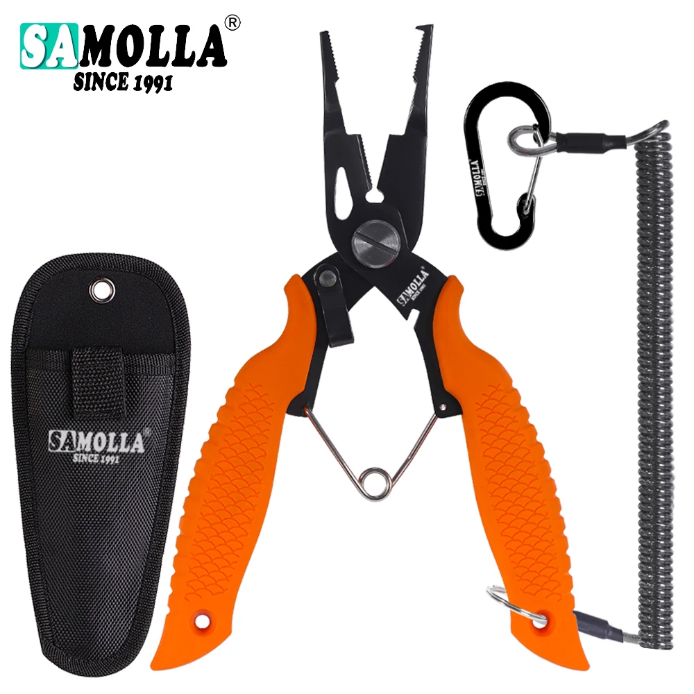 2023 High Precision Fishing Pliers 420 Stainless Steel Seawater Multifunctional Scissors Braid Line Cutter Outdoor Tool