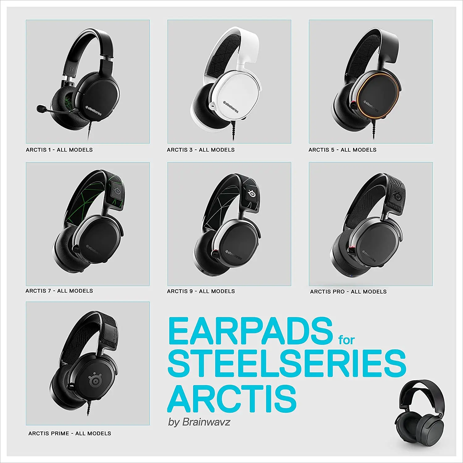 Cooling Gel Replacement Ear Cushions