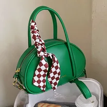 

High Quality Women's Shoulder Bag 2022 New Silk Scarf Women's Bag Trendy Fashion Messenger Bag Hot Selling Texture Handbag Women