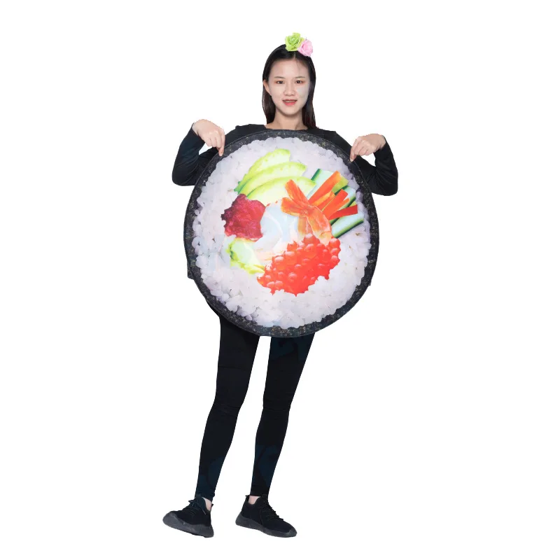 Costume da Pizza divertente per adulti Halloween Food Cosplay famiglia  gruppo abiti carnevale pasqua Purim Fancy