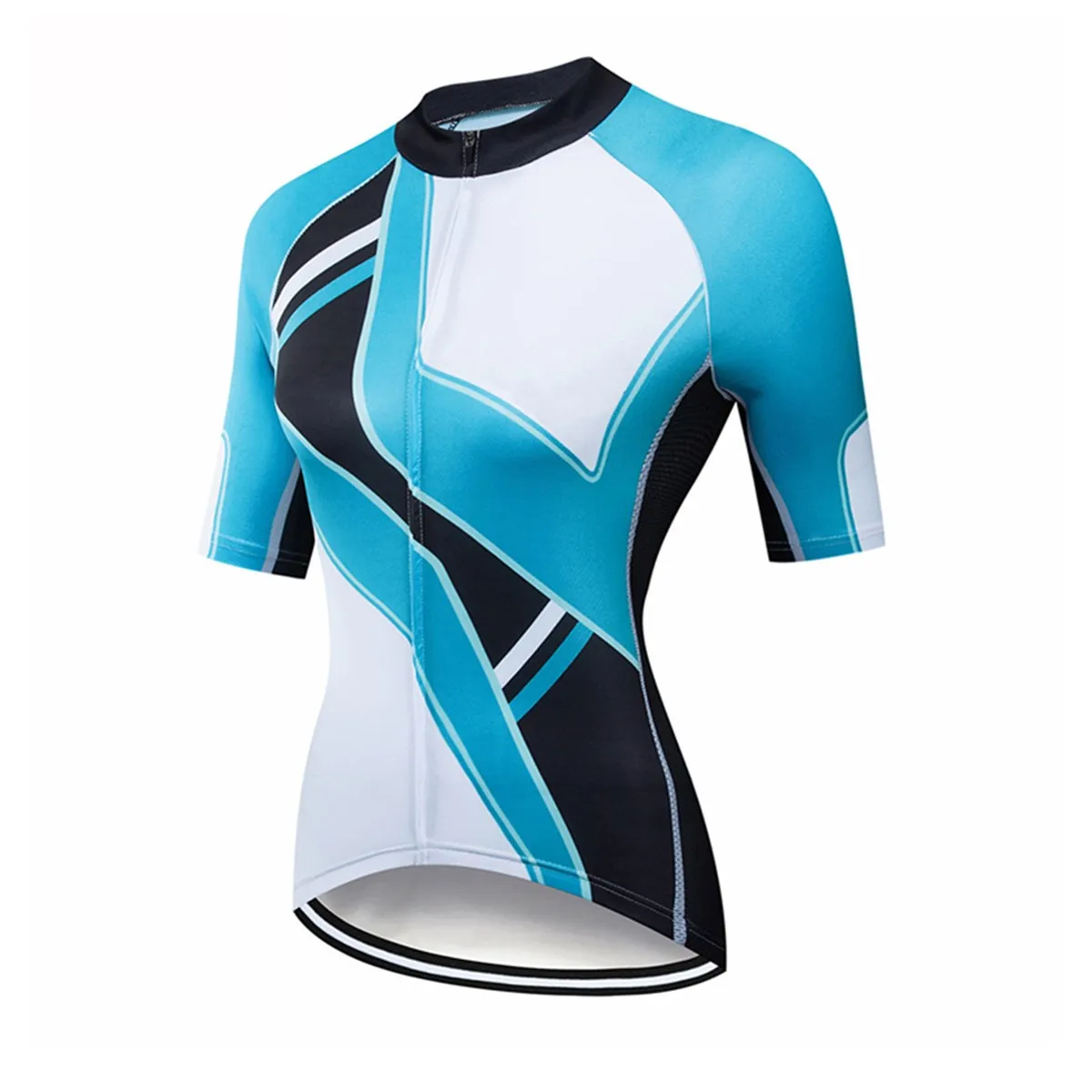 Women's Cycling Tops Short Sleeve Breathable Jerseys Biking Shirt Bicycle Road Tights Clothing for Sports