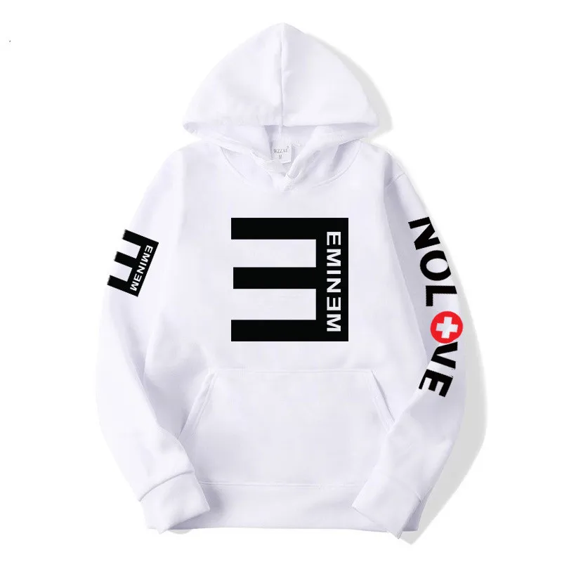 Nr. 3-Rapper Eminem Musikalbum Hoodie Tour Pullover Herren- und Damen-Sweatshirt im Hip-Hop-Stil Streetwear Harajuku – Detail 10