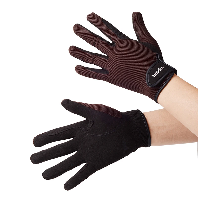 

Professional Horse Riding Gloves for Men Women Wear-resistant Antiskid Equestrian Gloves Horse Racing Gloves Equipment