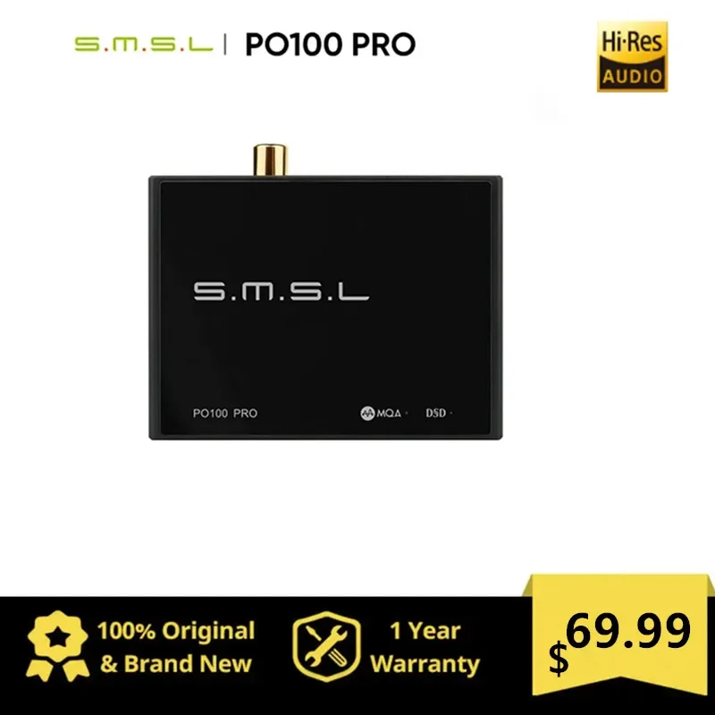 Smsl Po100 Pro Interfaccia Digitale Usb Decodifica Mqa Xoms Xu316 Dsd64 Coassiale Ottico Dsd512 I2S Uscita 32Bit 768Khz Per Interruttore Ps5