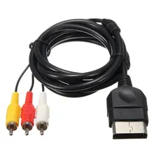 

1x 6FT AV Audio Video Composite Cable Cord RCA Cable for XBOX CLASSIC 1 Standard-definition TV or Monitor