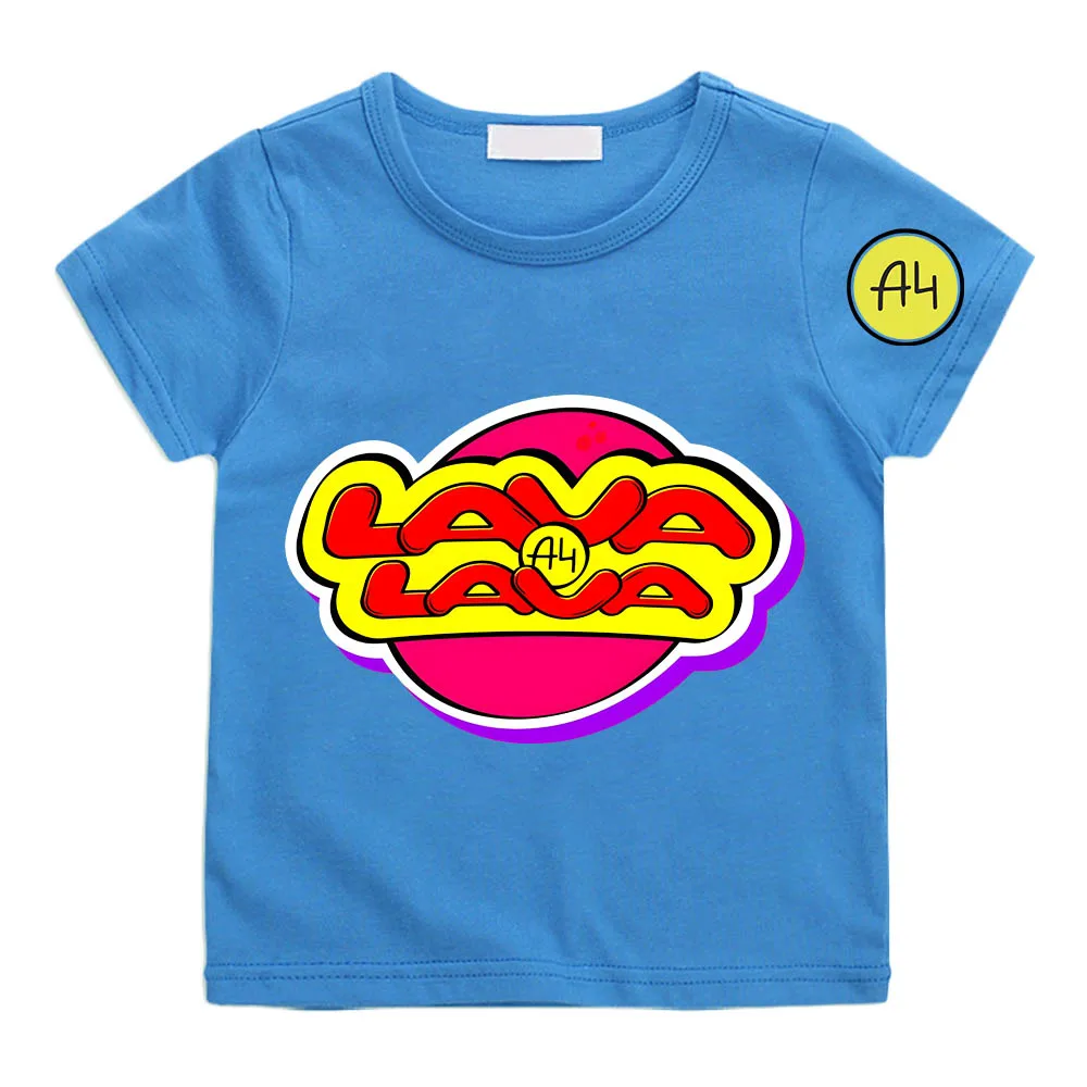 Мерч А4 VladA4 Gothic Anime Short Sleeve Manga T-shirts Cute Cartoon Tshirt 100% Cotton Boys/girls Tee-shirt Funko Pop T-shirt