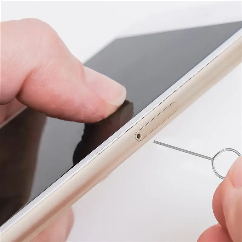 6pcs Sim Card Removal Tool Vassoio Della Scheda Espulsione Pin Ago Opener Eiettore Ago Pin Remover Per Smart Phones Samsung Galaxy Lg Huawei Google Htc Iphone I - Foto 12