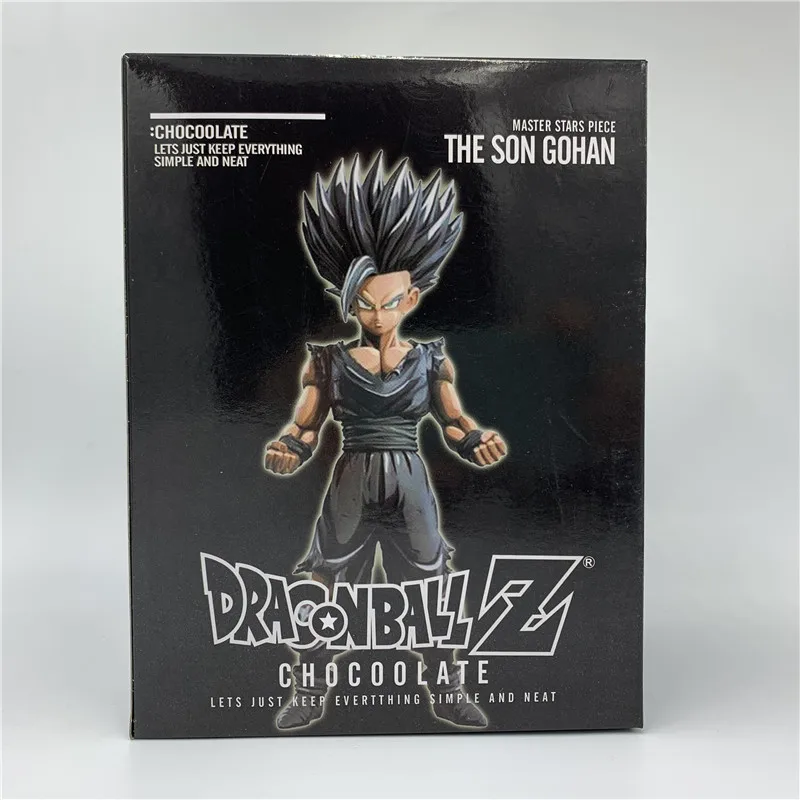 Generic Anime Dragon Ball Z Figure Gohan Super Saiyan Chocolate Black