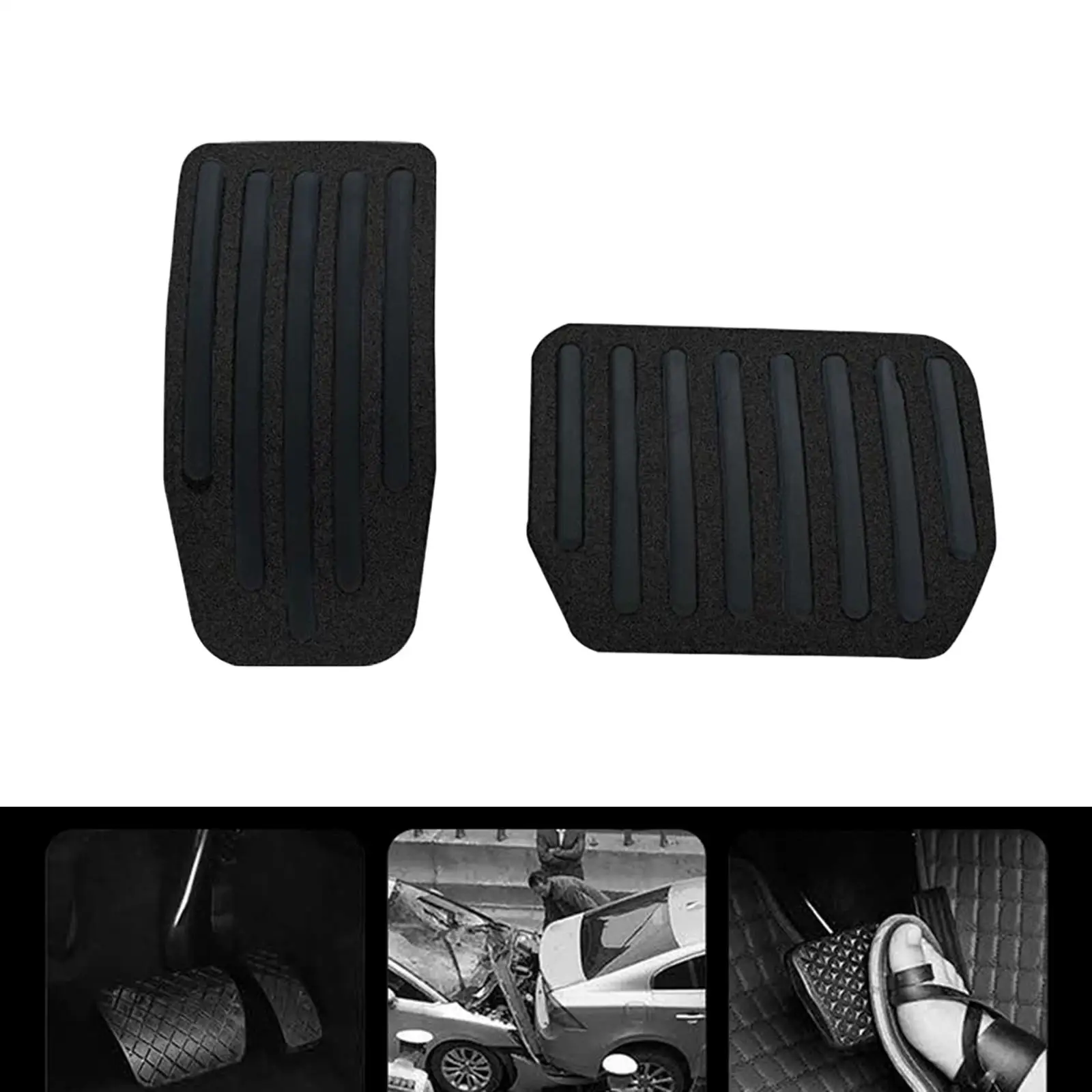 Car Foot Pedal Pads Non Slip Covers for Model 3 Y Accessories