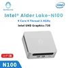 Genmachine Mini PC Intel Alder Lake N100 Windows 11 Mini PC 8/16/32G DDR4 256/512/1T PCIe M.2 SSD WiFi 6 BT5.2 Desktop Computer 1