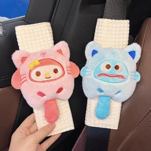 카시트 벨트 어깨 패드와 커버를 통해 자동차 인테리어를 꾸미세요.