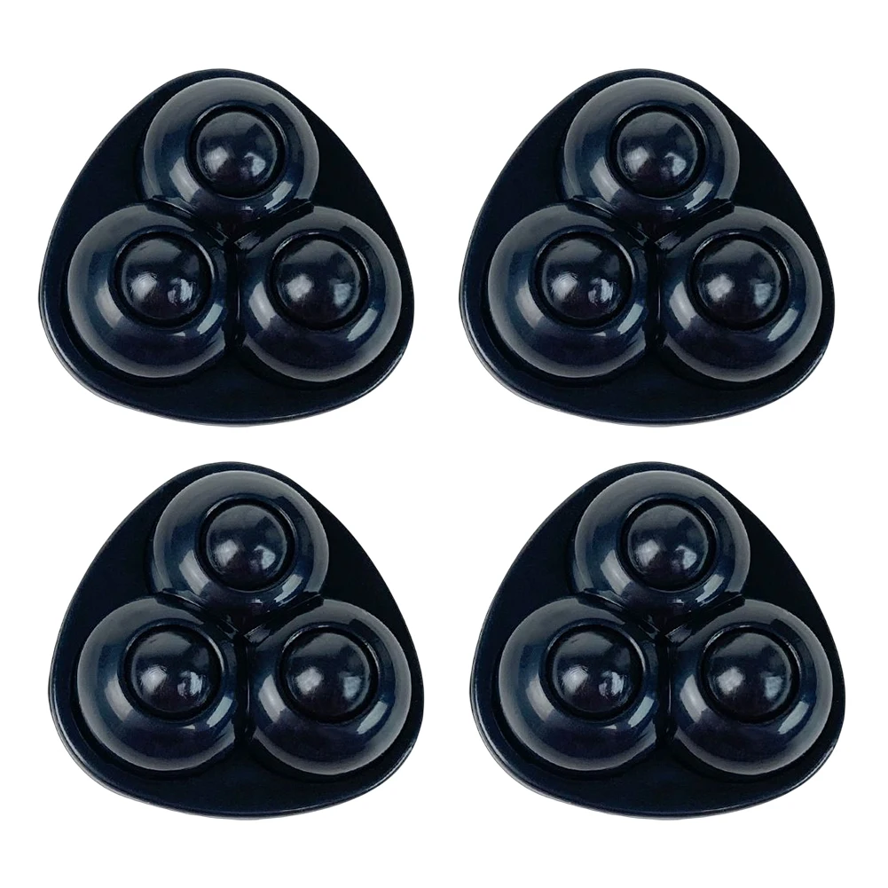 Self Adhesive Swivel Caster Wheels 360 Degree Free Rotation Small Wheels No Noise for Trash Can Bottom Kitchen Small Appliances: 3 - 5 Days Free Delivery only UK