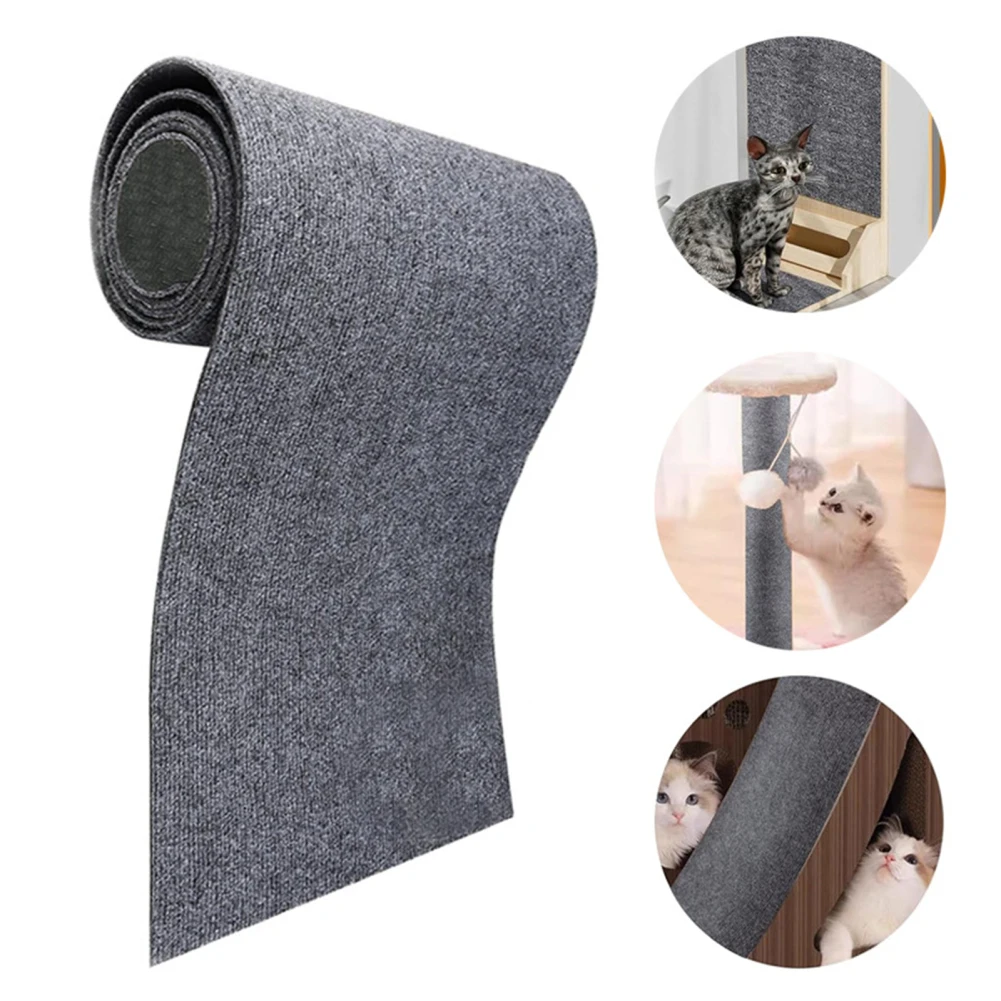 Cat Climbing Tower Felt Cover Pad With Self Adhensive Cat Scratching Mat for Cat Wall Furniture and Scratcher Posts