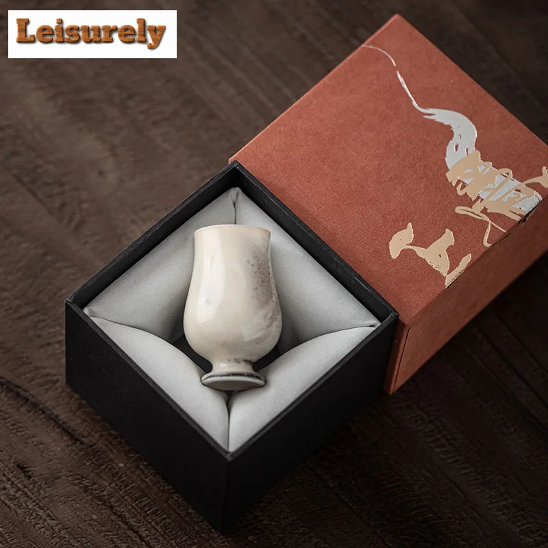 30ml Ink Painting Teacup Traditional Tea Bowl Tea Cup Set Tea-tasting Meditation Cup Jianzhan Master Cups Teaset Accessories