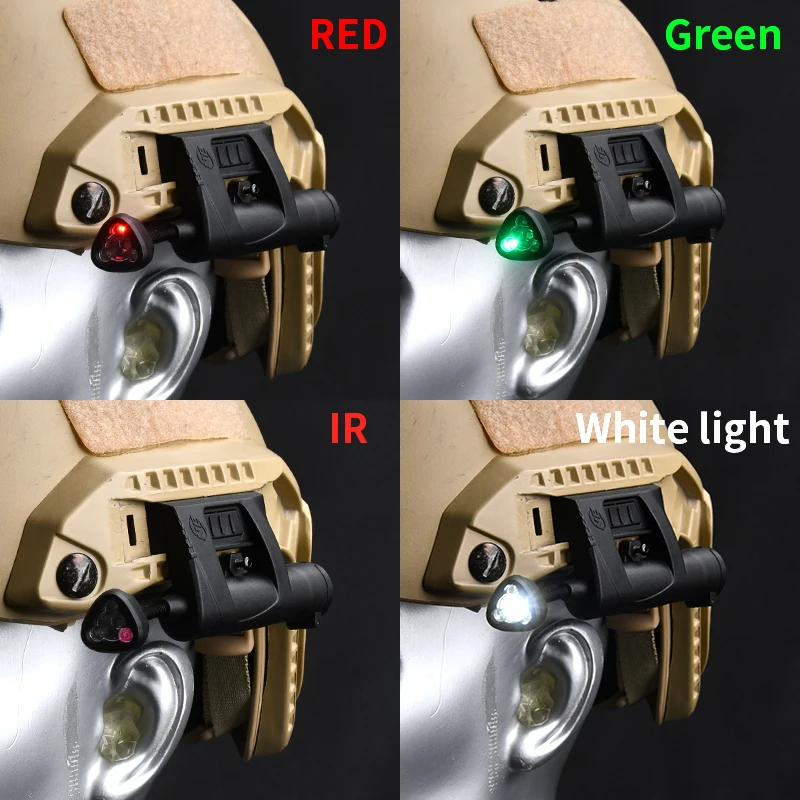 ウエポンライト WADSN多機能LEDライト 赤点灯