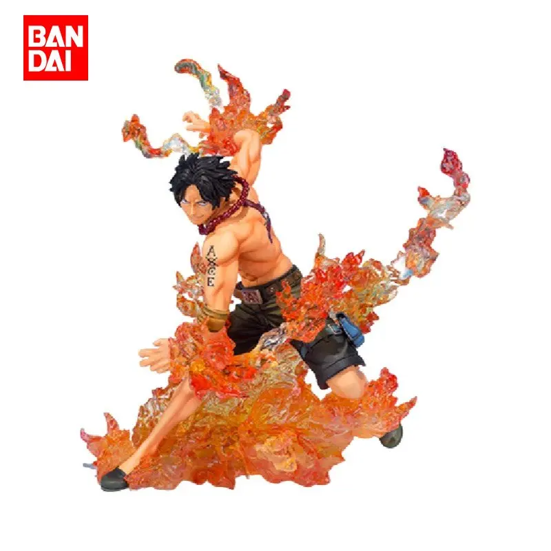 

Bandai Genuine Spot Figuarts Zero ONE PIECE Portgas·D·Ace Flame Brotherhood Action Figure Anime Model Decoration Gift