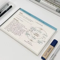 Eco - Friendly B5 Notebook - Premium Design for Office and Creative Use (Blue)