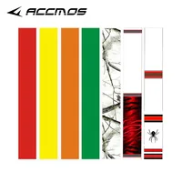 14pcs/pack Arrow Wraps Stickers For OD 6-8mm Carbon/Aluminum/Fiberglass Arrow Shaft DIY Archery Accessory 2