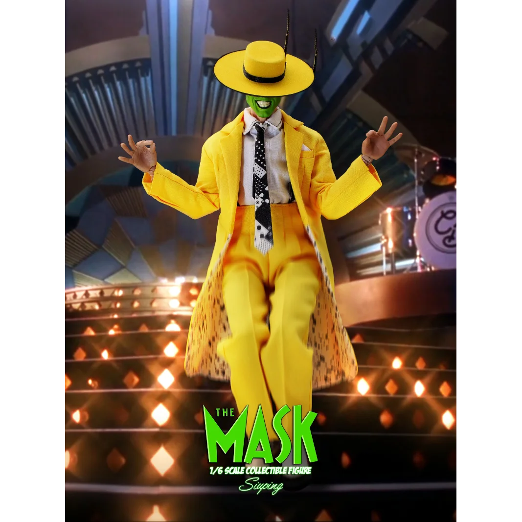 In Magazzino Original Asmus Toys La Maschera Stanley Ipkiss 1/6 Movie Character Model Art Collection Toy Gift