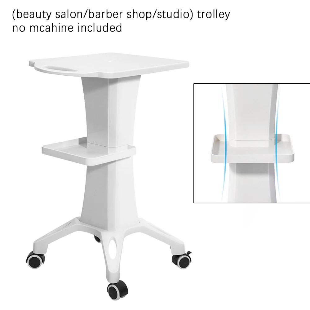 Multi layer storage trolley Rolling Trolley Cart Beauty Salon SPA Stand Pedestal Silent Wheel Equipment Stand