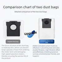 Dreame L40 Ultra / X40 Ultra/MOVA P50 Pro Ultra /P10 Pro Ultra อะไหล่อุปกรณ์เสริมหลักแปรงด้านข้างกรอง Mop ผ้าฝุ่น 5