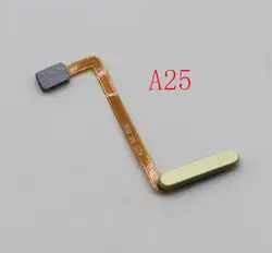 Premium Power Button Flex Cable with Fingerprint Sensor Recognition (A25 5G Yellow)