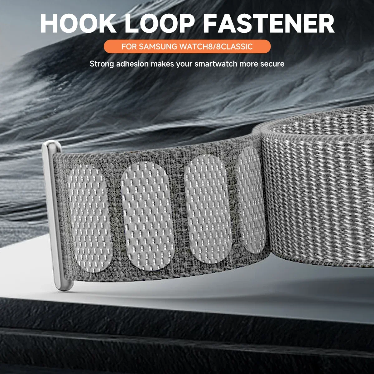 Soft Nylon Loop Bracelet Strap for Smartwatch Wrist Correas