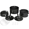 3-in-1 Smoke Oven Barbecue Oven Outdoor Firewood Stove Courtyard Barbecue Rack 5