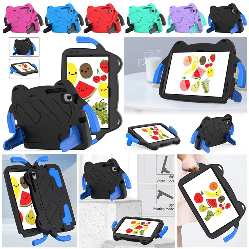 

For Nokia T20 10.4 Inch 2021 TA-1392 TA-1394 TA-1397 Cute Cartoon Kids Case Shockproof EVA With Bracket Protect Tablet Cover