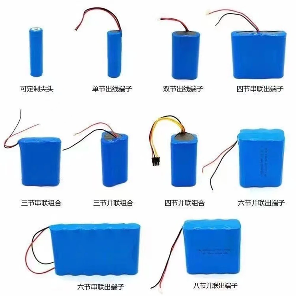 

OEM 3.7V 15mΩ 3350-6400mAh 18650 Lithium Battery+Wire+Protection Board for Electric Tools,Ebike,Motorcycle,Power Bank,Device