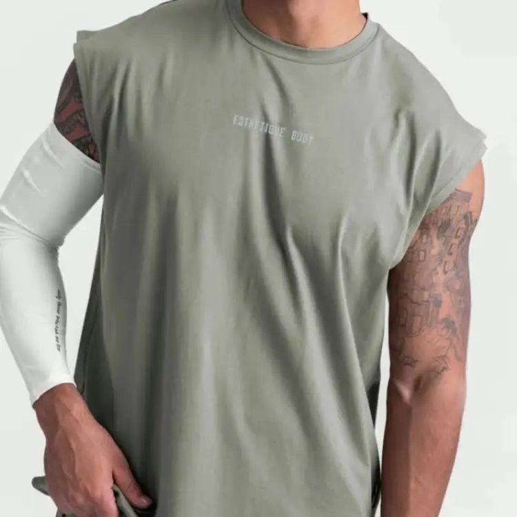 Мужская летняя майка для бега: охлаждающий легкий сетчатый жилет льда марафона и