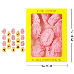 Mini Merry Christmas Metal Pastry and Cookie Cutter Set for Baking and Cake Decoration (Cookie 8pcs A)